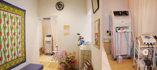 待合室と診察室